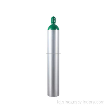 Silinder aluminium oksigen medis 40L dengan kualitas superior